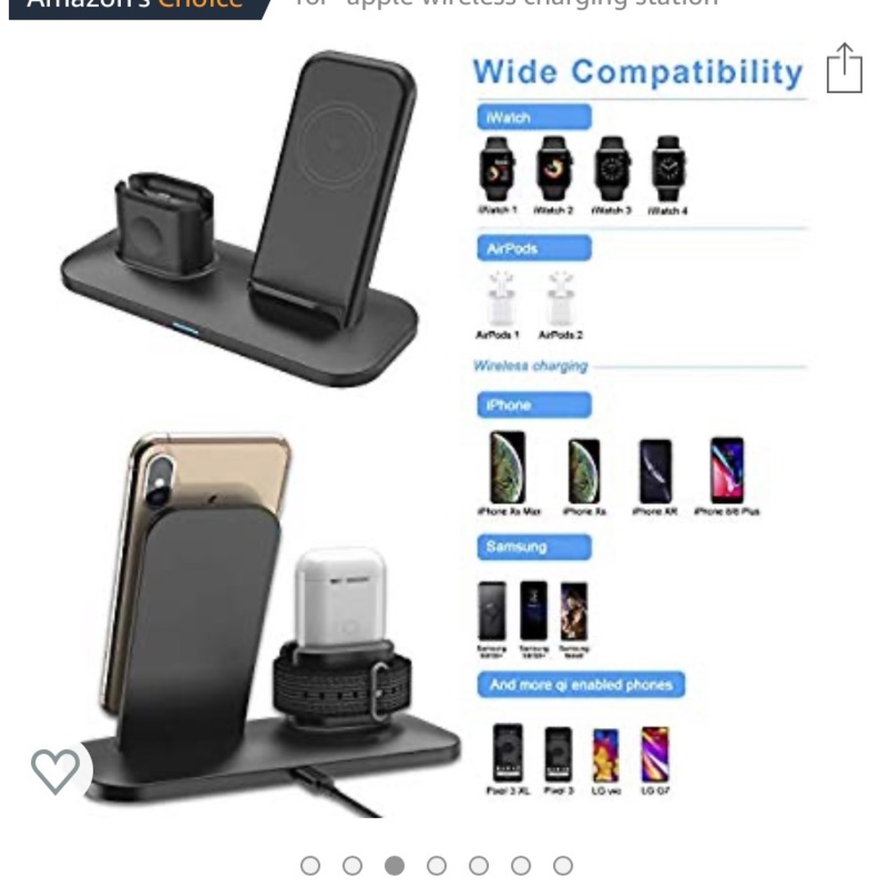 3 in 1 charging station